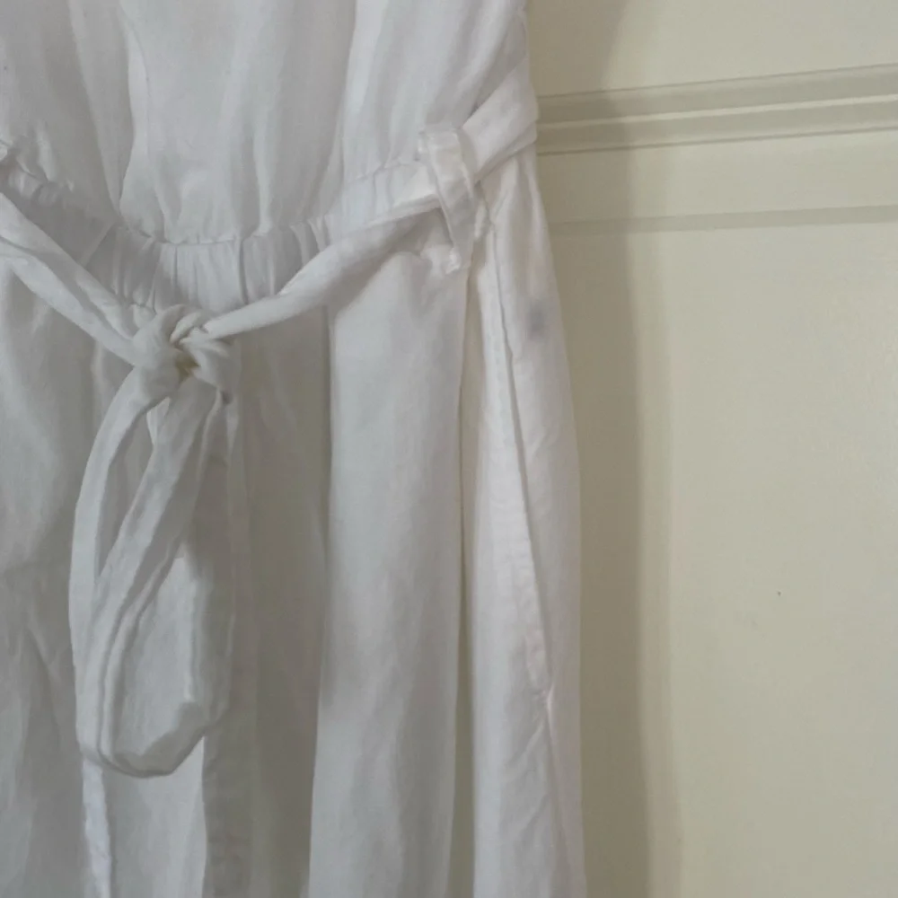 Cloth & Stone Strapless Fray Trim Crop Jumpsuit - Picture 6 of 15